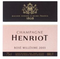 Etiquette rosé 2003