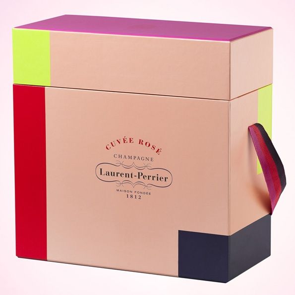 Champagne Laurent-Perrier La Cuvée 75cl + 2 Flûtes en coffret